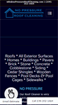 Mobile Screenshot of nopressureroofcleaning.com
